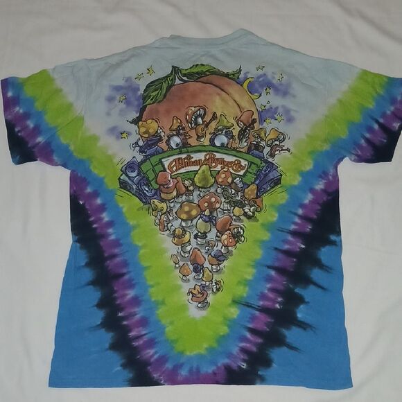 Vintage 1997 The Allman Brothers Band  Tie-Dye Graphic T-Shirt - Picture 4 of 6